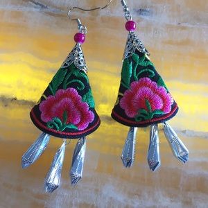 Boho, Baliwood inspired Earrings, Dangle Earring